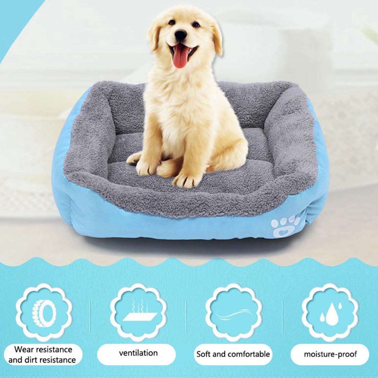 Cat Bed Pet Winter Warm Pet Bed Pet Supplies and Dog Sleeping Bed