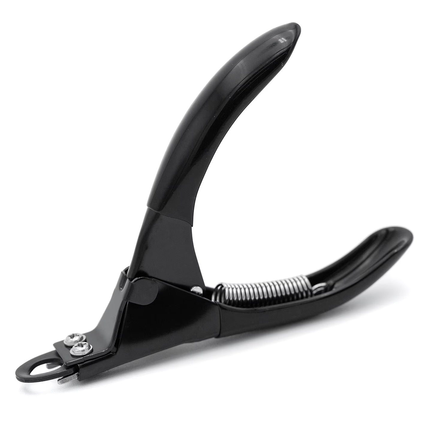 Pet Nail Trimmer Large Hole Black – Guillotine Clippers for Dog, Cat, Puppy & Small Animal Grooming – Stainless Steel Blade, Non Slip Grip, Pet Grooming Tool for Home & Travel