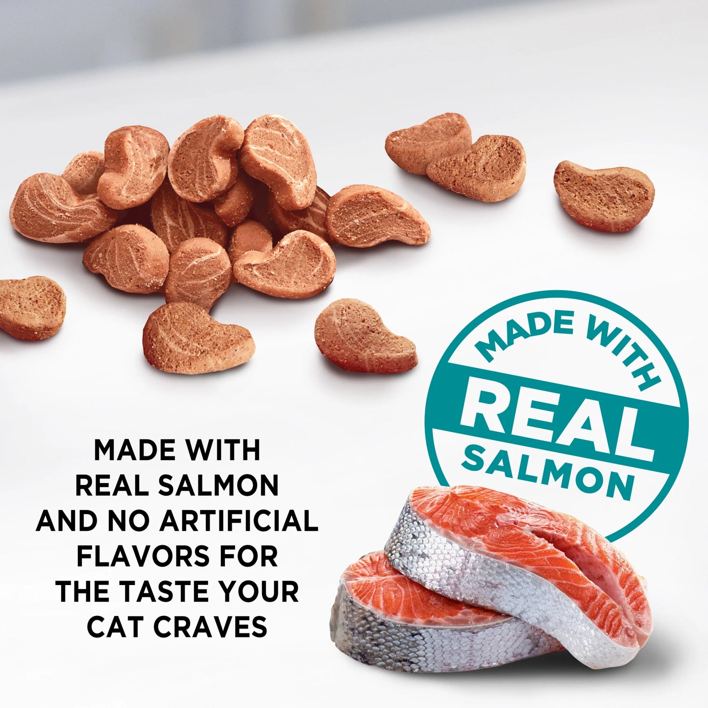 Irresistibles Soft Cat Treats with Salmon, 12 Oz Bag