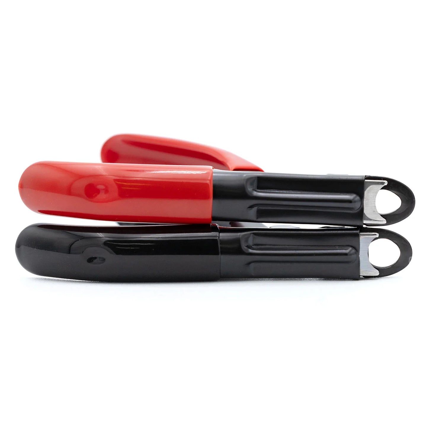 Pet Nail Trimmer Small Hole Red – Guillotine Clippers for Dog, Cat, Puppy & Small Animal Grooming – Stainless Steel Blade, Non Slip Grip, Pet Grooming Tool for Home & Travel