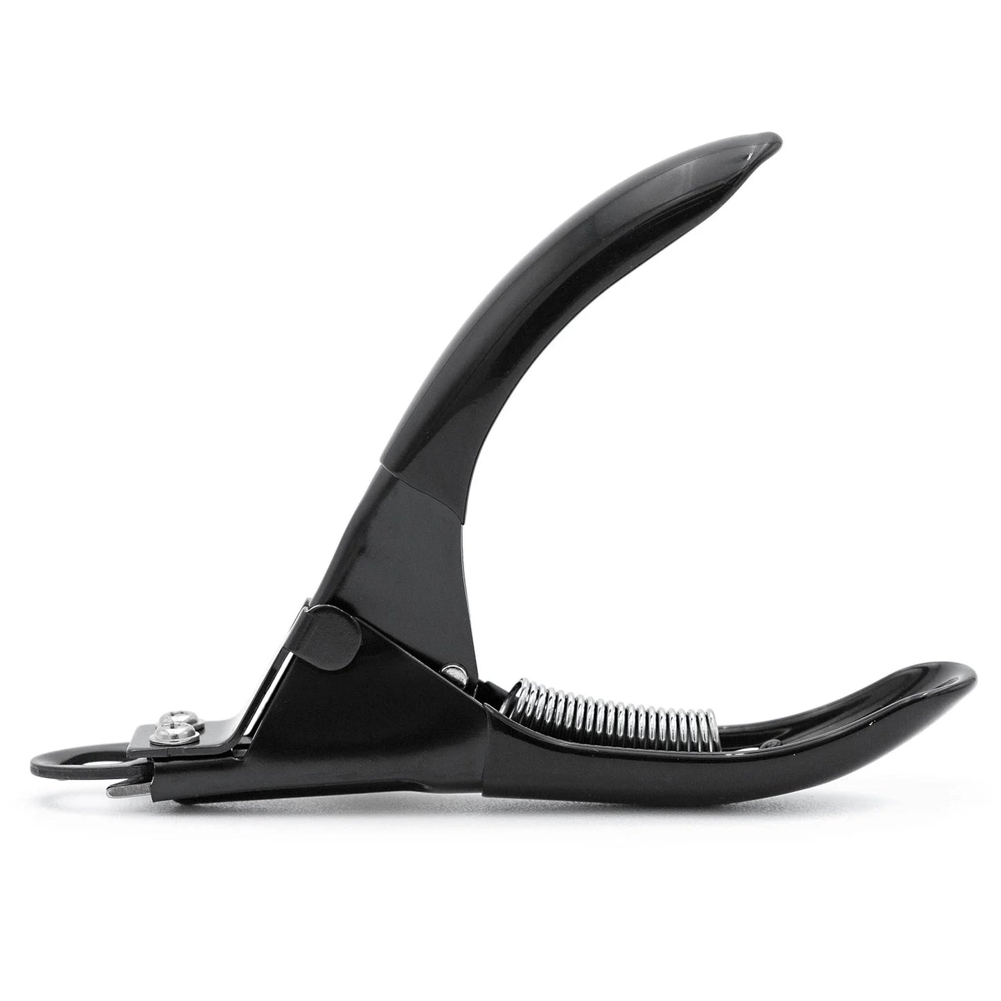 Pet Nail Trimmer Large Hole Black – Guillotine Clippers for Dog, Cat, Puppy & Small Animal Grooming – Stainless Steel Blade, Non Slip Grip, Pet Grooming Tool for Home & Travel