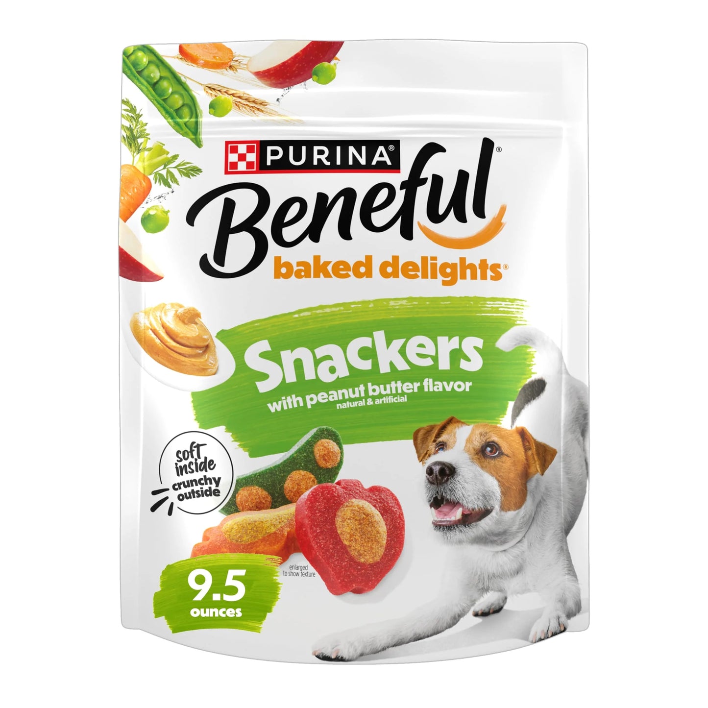 (2 Pack) Produced in USA Facilities Dog Training Treats for Dogs, Baked Delights Snackers