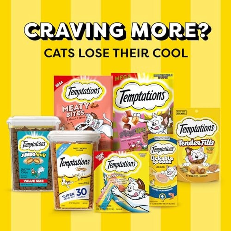 Temptations Classic Crunchy and Soft Cat Treats Tasty Chicken Flavor, 30 Oz Tub