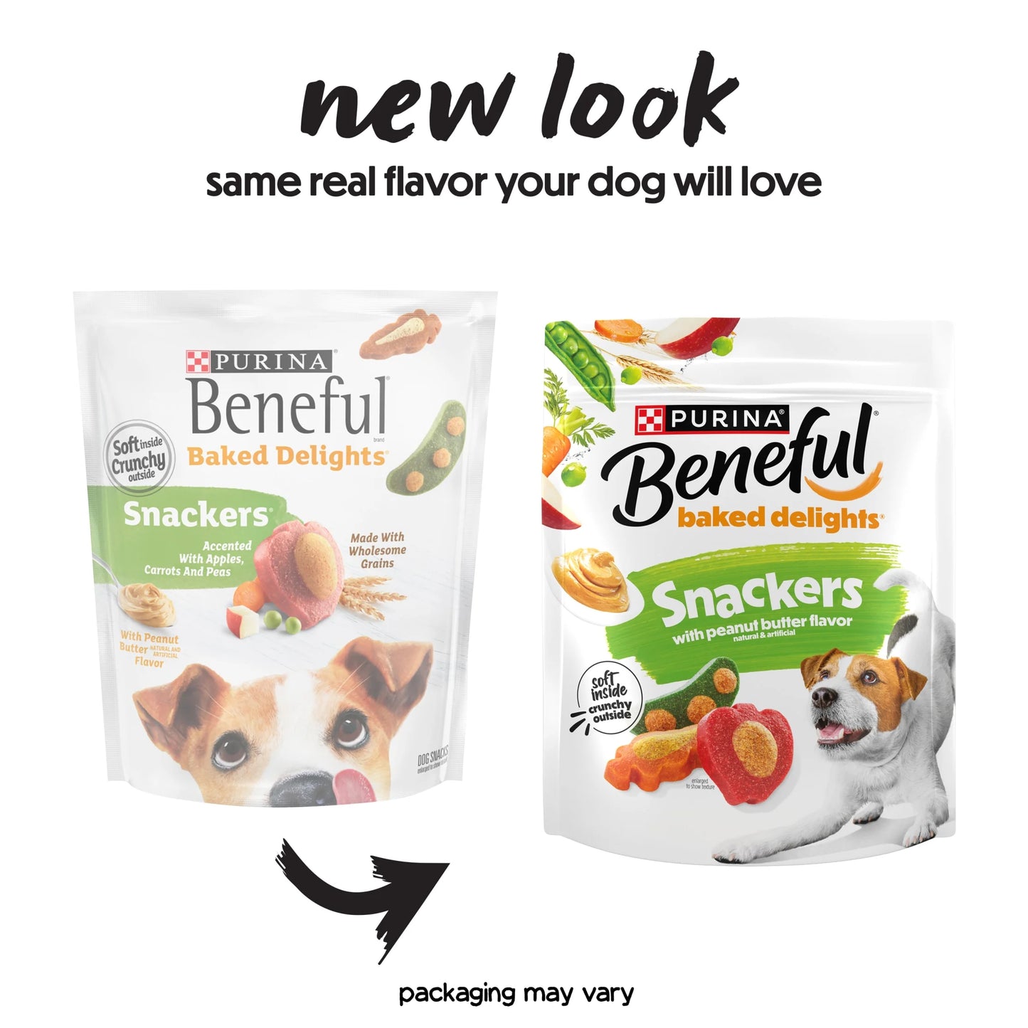 (2 Pack) Produced in USA Facilities Dog Training Treats for Dogs, Baked Delights Snackers