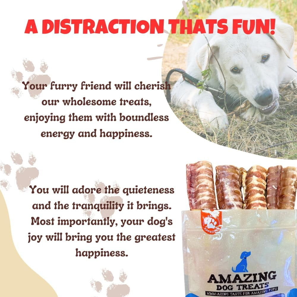 - 3-4 Inch Beef Trachea Rings (25 Pcs/Pck) -Premium Dog Chews- Great for Small Size Dogs - Excellent Source of Glucosamine and Chondroitin- Great for All Breeds
