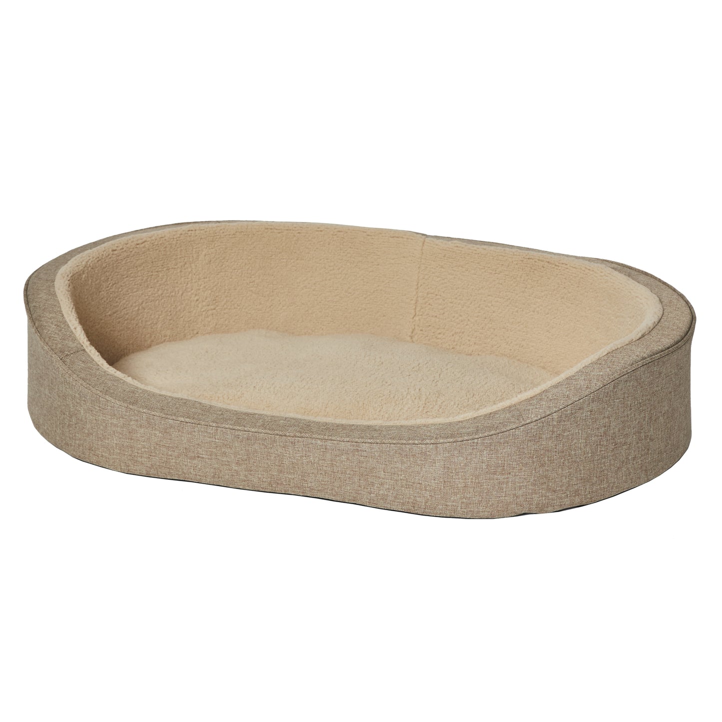 , Medium Dog, Quiettime Deluxe Hudson Pet Bed- Tan