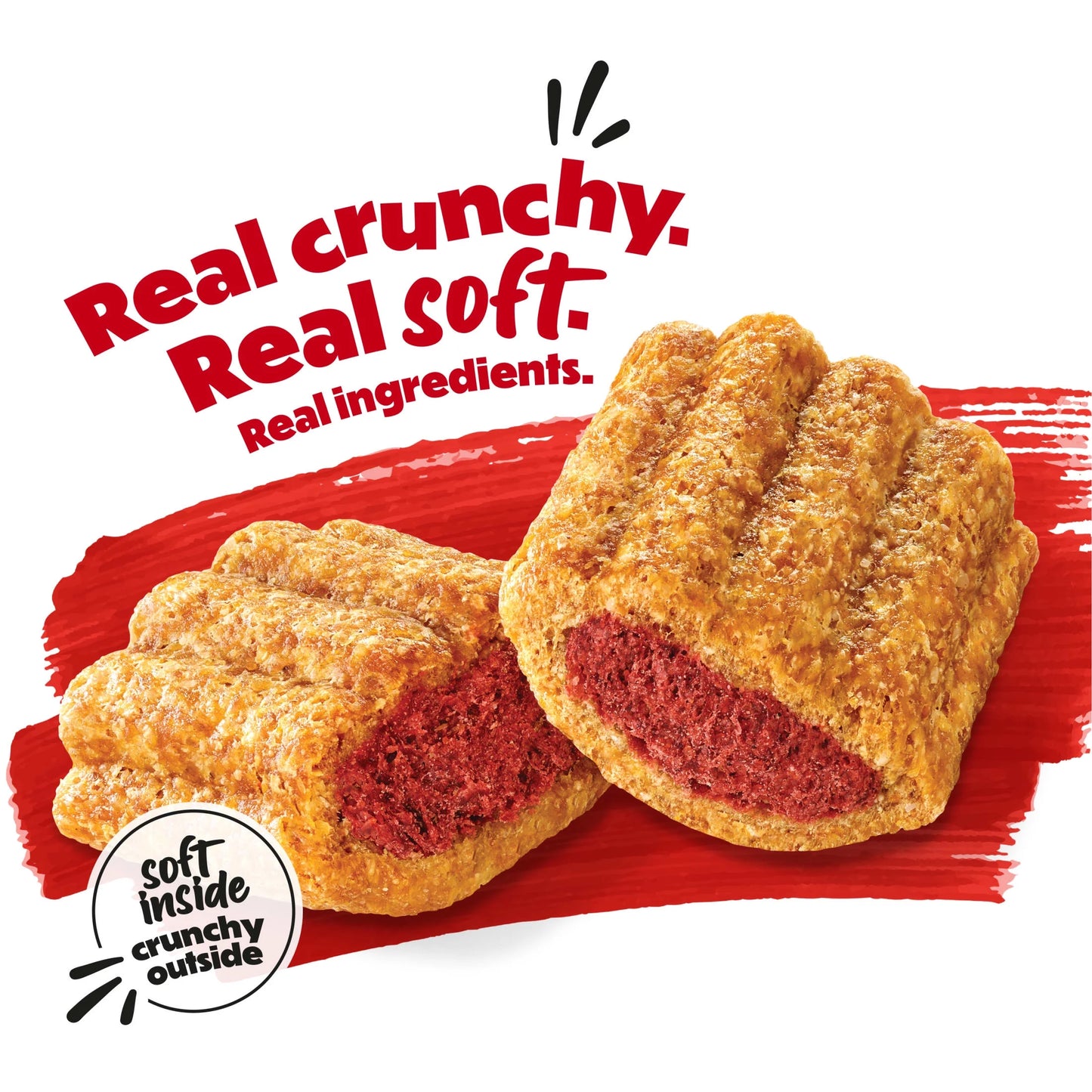(2 Pack) Baked Delights Hugs with Real Beef and Cheese Oven Baked Dog Treats Produced in USA Facilities