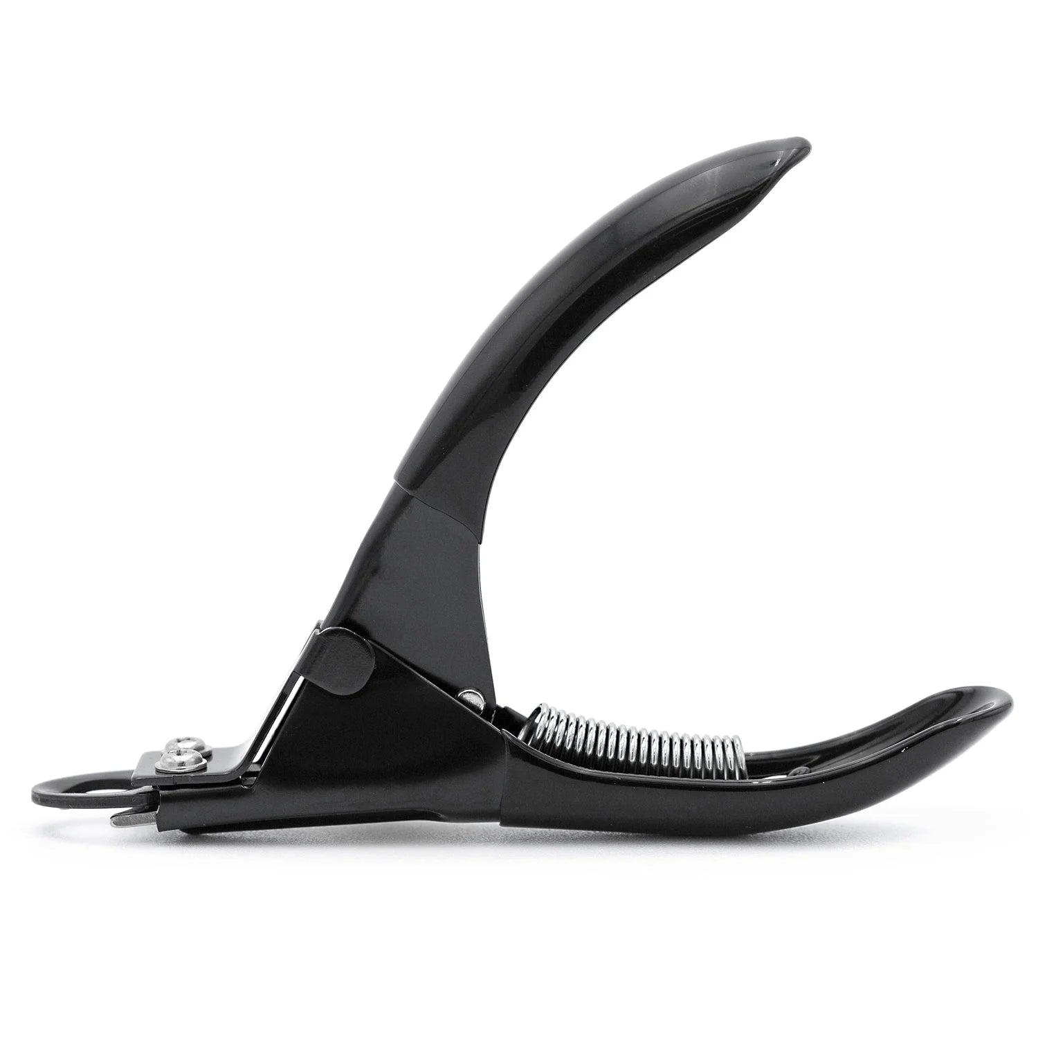 Pet Nail Trimmer Large Hole Black – Guillotine Clippers for Dog, Cat, Puppy & Small Animal Grooming – Stainless Steel Blade, Non Slip Grip, Pet Grooming Tool for Home & Travel