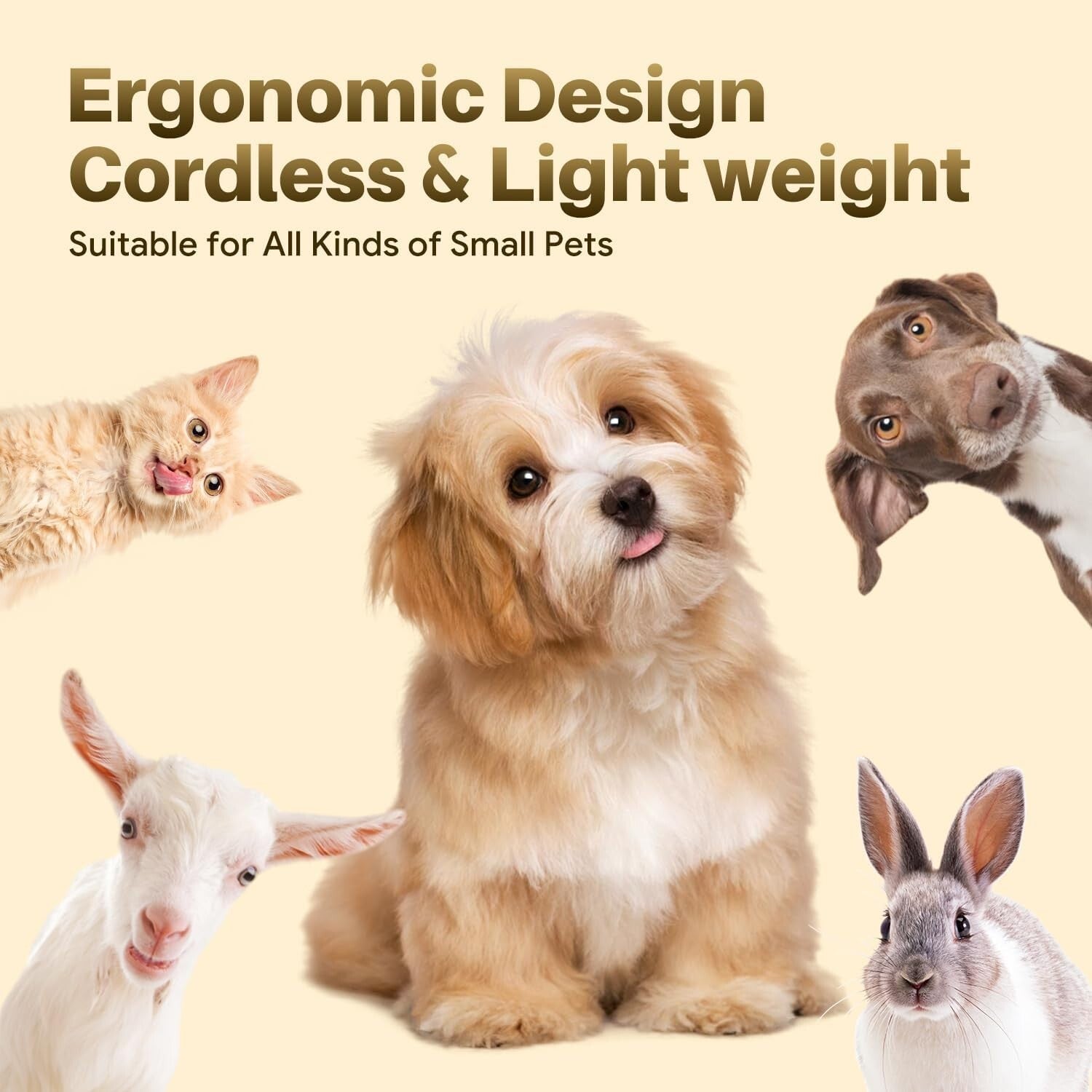 Pet Clippers Professional Heavy Duty Trimmer Small Dog Grooming Kit Hair Trimmer