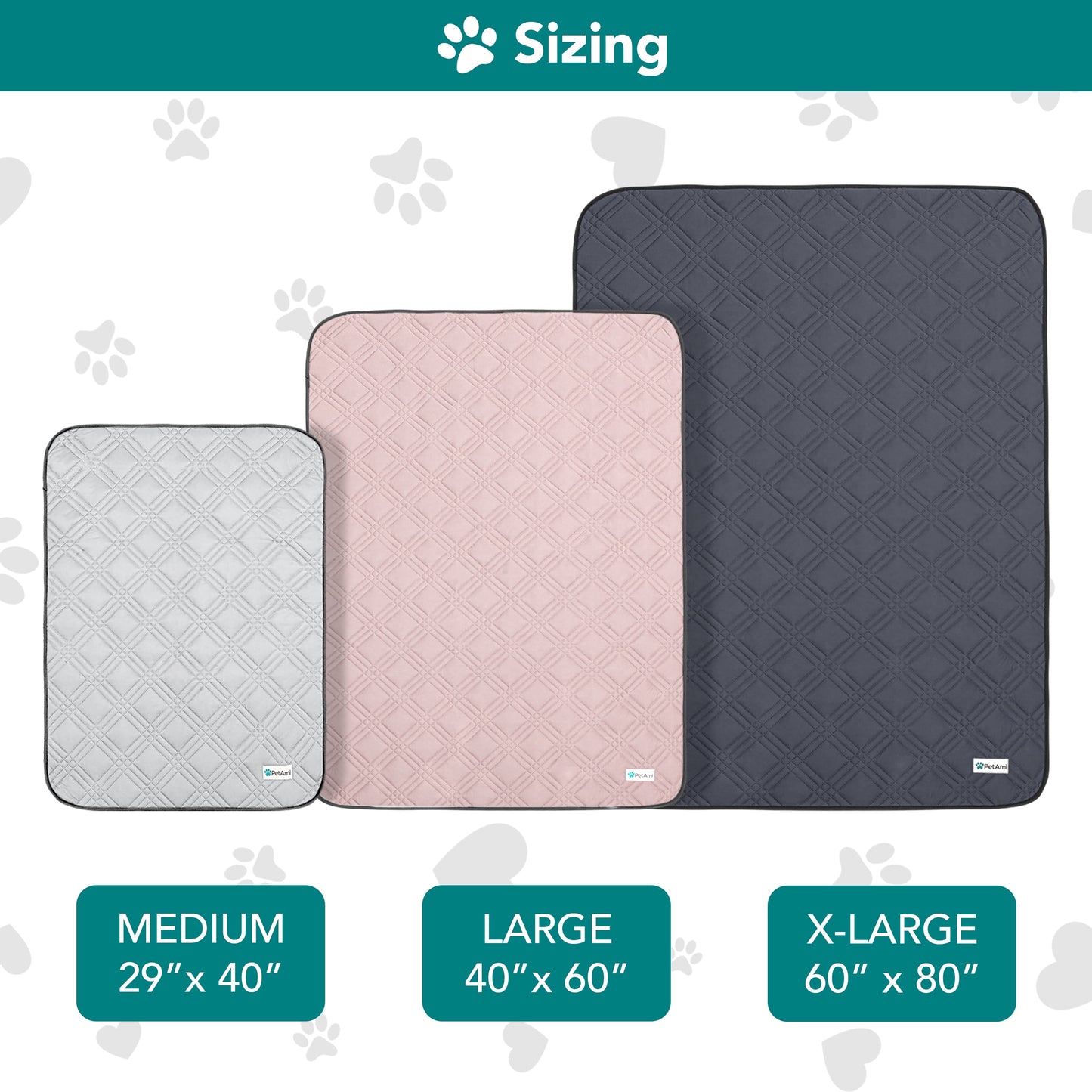 Waterproof Cooling Mat for Dog, Premium Pet Cooling Blanket for Bed Crate, anti Slip Indoor Dog Cool Pad for Sleeping, Q-MAX Large Sofa Couch Cover Mat for Cat, Pink, 40X60